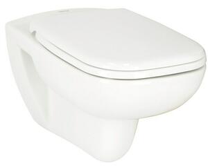 Duravit D-Code Set za stenski WC (Izpiranje brez roba, Brez posebne glazure, Oblika splakovanja: Globok, Položaj straniščne odprtine: Vodoravno, Bele