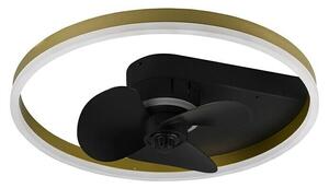 Trio Leuchten Stropni ventilator Borgholm (Črna, 50 cm, 30 W, Topla bela) productname.garantie.plussign BAUHAUS garancija 5 let za naprave na električ