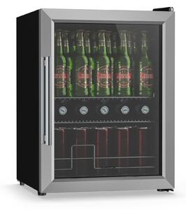 Klarstein Beersafe hladilnik za pijačo s steklenimi vrati | 64 x 48 cm | Notranja LED osvetlitev