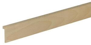 Profiles and more Letev z zgibom (95 cm x 40 mm x 13 mm, Bukev)