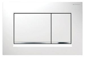 Geberit Aktivirna tipka Sigma 30 (Bele barve visoki sijaj, Dve splakovalni količini)