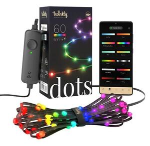 Twinkly Smart LED trak Dots (Dolžina: 3 m, RGB, Črna)
