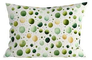 Prevleka za vzglavnik iz mešanice bombaža GREEN TREES POLY 50x70 cm, zelena