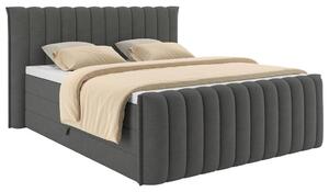 Premium Living Postelja Boxspring Lina, Antracit, 160x200