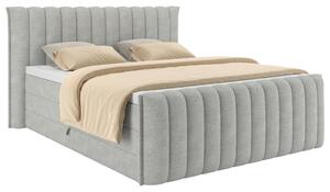 Premium Living Postelja Boxspring Lina, Svetlo Siva, 160x200