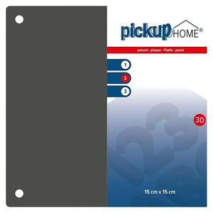 Pickup 3D Home Znak (Do x Š: 15 x 15 cm, Sive barve)