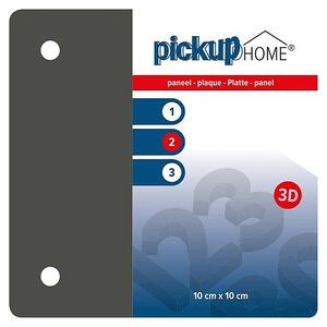 Pickup 3D Home Znak (Do x Š: 10 x 10 cm, Sive barve)
