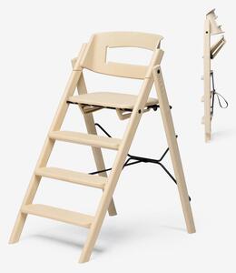 STOLČEK ZA HRANJENJE KAOS Klapp High Chair 45,5/60/81 cm krem barve