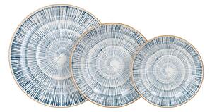 JEDILNI SERVIS 18/1 MADISON VIRTUO BLUE