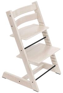 STOLČEK ZA HRANJENJE Tripp Trapp 46/79/49 cm sivobež, sivobela