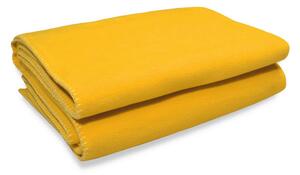 ODEJA IZ FLISA SOFT FLEECE 160/200 cm rumena