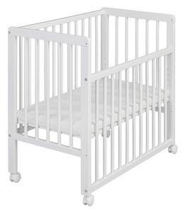 OBPOSTELJNA POSTELJICA NINA divja bukev (jedrovina) trd les 85/48/83 cm bela