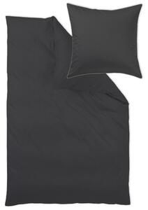 POSTELJNINA Arezo 140/200 cm damast črna