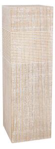 MIZICA, 28/90,5/28 cm naravne barve, bela