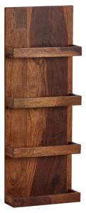 STENSKI REGAL 30/80/10 cm barve indijskega rožnega lesa