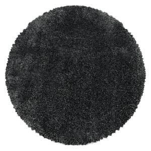 Mömax Preproga Fluffy, Ø 80cm, Siva
