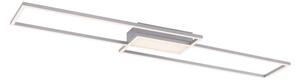 Mömax Stropna Led-svetilka Asmin, Srebrna, 2 X 16 W