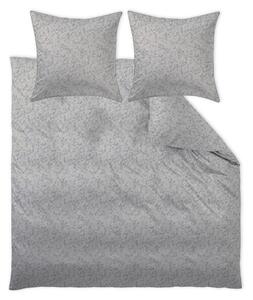 POSTELJNINA NORA 200/200 cm damast siva