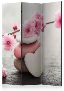 PARAVAN 135/172/3 cm pink, biserna
