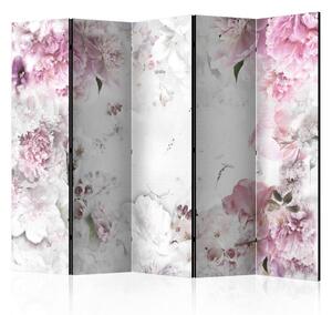 PARAVAN 225/172/3 cm bela, pink