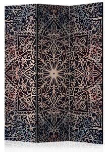 PARAVAN 135/172/3 cm večbarvno, črna