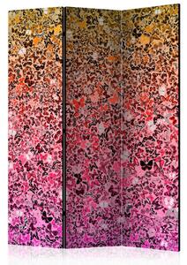 PARAVAN 135/172/3 cm rumena, pink