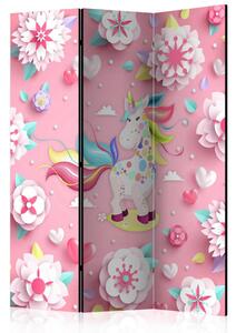 PARAVAN 135/172/3 cm večbarvno, pink