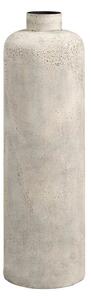 Kremno bela kovinska visoka vaza (višina 78,5 cm) Hou – House Nordic