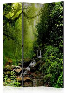 PARAVAN 135/172/3 cm zelena, temno zelena