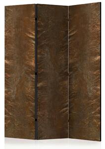 PARAVAN 135/172/3 cm rjava, zlate barve