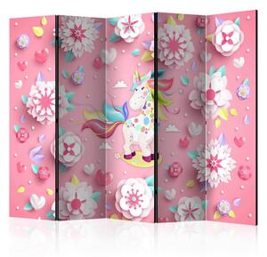 PARAVAN 225/172/3 cm večbarvno, pink