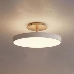 UMAGE LED stropna svetilka Asteria UP PLUS, biserno bela, Ø 31 cm CCT, zatemnjen, Bež, Dnevna soba / jedilnica, Kovina, Dizajn