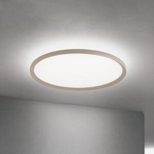 ORION LED stropna svetilka Kant, Ø 60 cm, kaki, CCT kovina/plastika, zatemnjen, Zelena, Dnevna soba / jedilnica, Aluminij, Sodobni