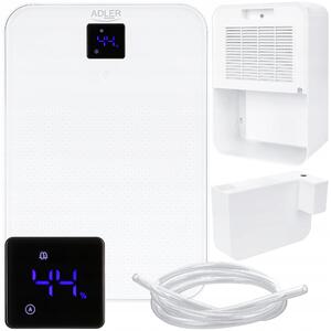 90W razvlaževalec in čistilec zraka LCD absorber vlage 1L bel