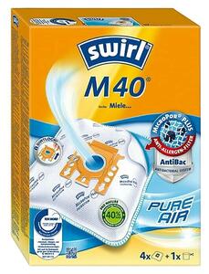 Swirl Vreča za sesalec M 40 EcoPor (4 kos, Ustrezno za: Miele sesalnik, Hoover sesalnik)