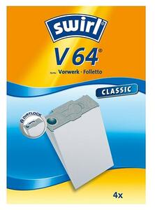 Swirl Vreča za sesalec V64 (4 kos)