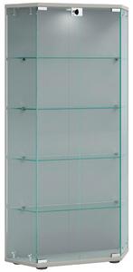 MID.YOU Vitrina Cenila L, Srebrna