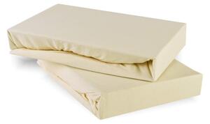 Posteljna rjuha krem jersey EMI, Otroška rjuha 60x120