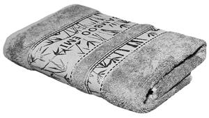 Brisača bambus siva 50x100 cm EMI