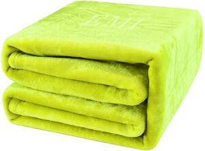 Odeja neon zelena 150 x 200 cm EMI