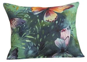 Dekorativna prevleka za blazino COLORFUL BUTTERFLY 40x50 cm, barvita