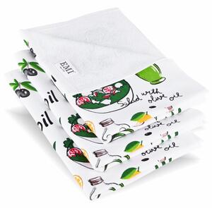Kuhinjske krpe Olive Oil set 3 kosi EMI