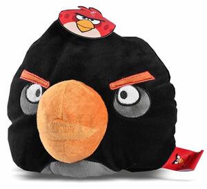 Okrasna blazina Angry Birds črna