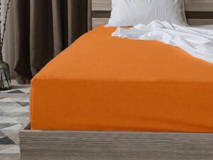 Jersey rjuha HIGHFIT oranžna 180 x 200 cm