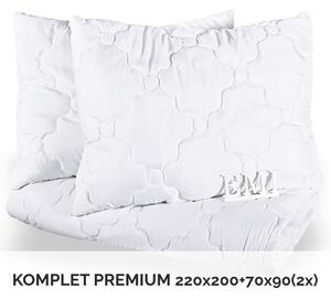 Premium zakonska garnitura odeje in vzglavnika 220x200 + 90x70 (2x) EMI