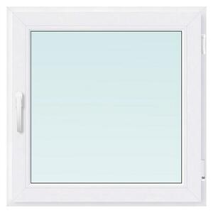 PVC okno brez kljuke (60 x 60 cm, Smer odpiranja: Desno, Vgradna globina: 60 mm)