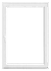 PVC okno (100 x 140 cm, Smer odpiranja: Desno, Bela)