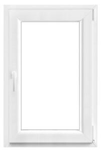 PVC okno (60 x 90 cm, Smer odpiranja: Desno, Bela)