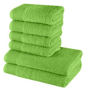 Set 6 bombažnih brisač in brisač Bella green EMI