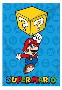 Super Mario flis odeja 100x140 cm